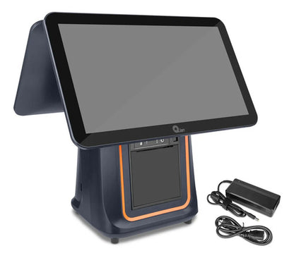 Terminal De Punto De Venta Con Doble Pantalla Táctil De 15.6