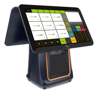 Terminal De Punto De Venta Con Doble Pantalla Táctil De 15.6