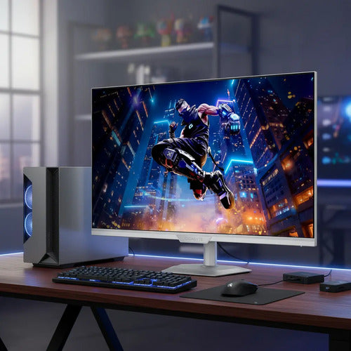 Monitor 27 Gigabyte M27q2 Ice Ips Gaming Qhd 200hz 1m Blanco Blanco
