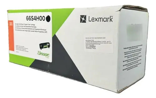 Toner Lexmark 66s4h00 De 28k Lexmark Ms531 Y Mx532 Negro