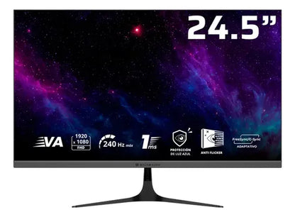 Monitor Balam Rush Cosmos Edge De 24.5  Fhd 240hz 1ms Negro
