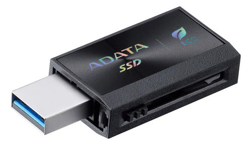 Ssd Externo Adata Sc730, 512gb, Usb-c Negro Sc730-512g-cacti Negro