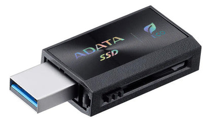 Ssd Externo Adata Sc730, 512gb, Usb-c Negro Sc730-512g-cacti Negro