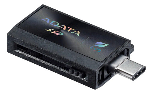 Ssd Externo Adata Sc730, 512gb, Usb-c Negro Sc730-512g-cacti Negro