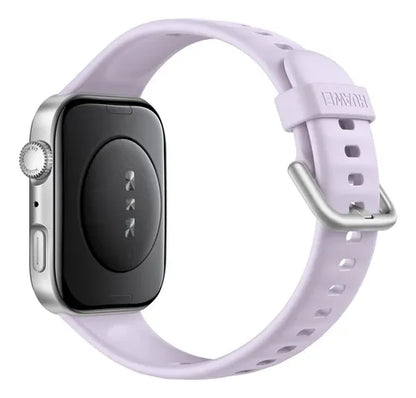 Huawei Smartwatch Watch Fit 4, Amoled, Android/ios, Morado Gris Fluoroelastómero Morado Negro