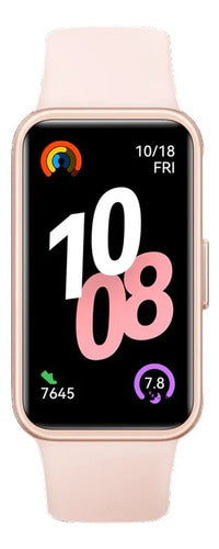 Huawei Smart Band 10 Rosa Pantalla Tactil 1.47 Amoled Rosa Negro Mesh Rosa