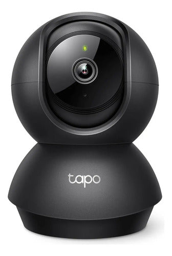 Cámara Wi-fi Vigilancia 360o Tp-link 3mp Tapo 2k, Negro Negro
