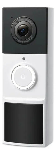 Timbre Inteligente D210 Con Cámara 3mp Nocturna Tapo Blanco Blanco