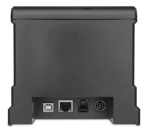 Impresora De Tickets Qian, Térmico 80mm, Bluetooth, Ethernet Negro