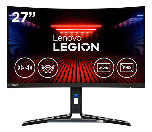 Monitor Lenovo Legion Gamer 27 Fhd Raven Black
