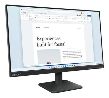 Monitor Lenovo 68c2kac1la Lcd 23.8 , Fhd, 100hz, Hdmi, Negro Negro