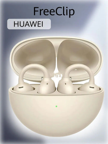 Audifonos Huawei Freeclip  Estético Innovador Blanco Arena Blanco Arena