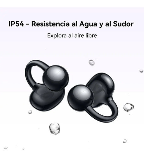Audífonos Huawei Freeclip Diseño Estético Innovador Violeta Violeta