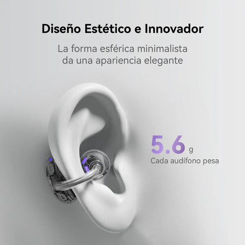 Audífonos Huawei Freeclip Diseño Estético Innovador Violeta Violeta