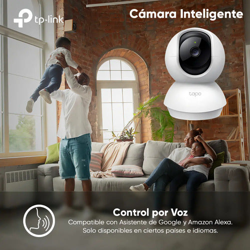 Cámara De Seguridad Tp-link Tapo C200c Fhd Interior Nocturna Blanco