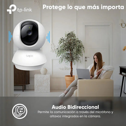 Cámara De Seguridad Tp-link Tapo C200c Fhd Interior Nocturna Blanco