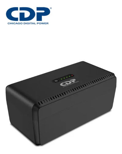 No Break Cdp Miniups20kmah, 18w, 30va Salida 5v - 12v Negro