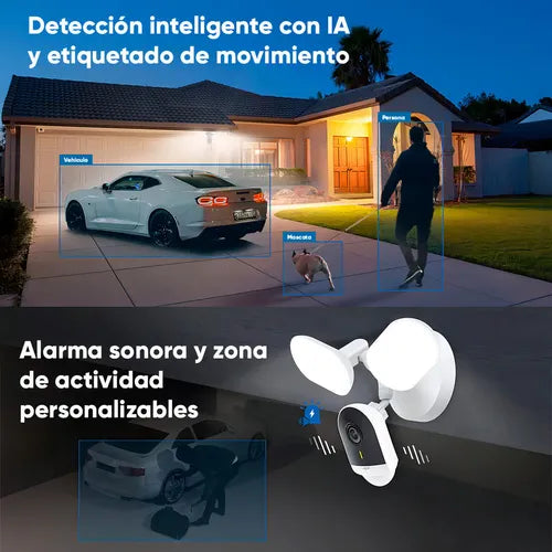 Tp-link Camara Ip Tapo C720 2k Ip65 Qhd Proyector Activado Blanco