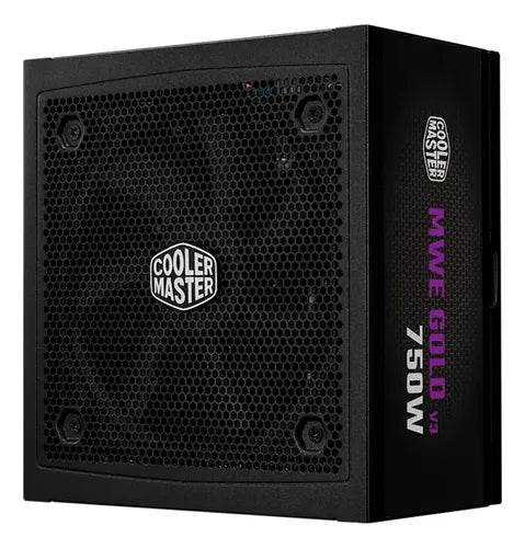 Fuente Poder Cooler Master Mwe Gold 750 V3 80 Plus Gold Atx Negro