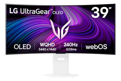 LG Monitor 39gx90sa Ultragear Oled Wqhd 39'', 240 Hz, .03 Ms Blanco