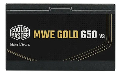 Fuente De Poder Cooler Master Mwe Gold 650 80 Plus Gold Atx Negro