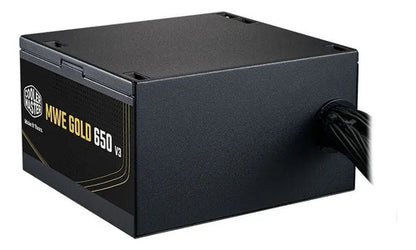 Fuente De Poder Cooler Master Mwe Gold 650 80 Plus Gold Atx Negro