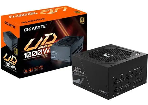 Fuente De Poder Gigabyte1000w/80 Plus Gold /negro/atx/modula Negro