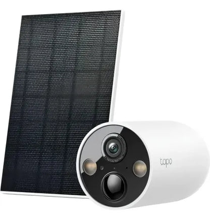 Cámara Con Panel Solar Wi-fi Tp-link Tapo C425 2k Qhd Blanca Blanco