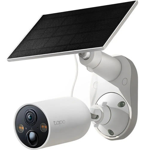 Cámara Con Panel Solar Wi-fi Tp-link Tapo C425 2k Qhd Blanca Blanco