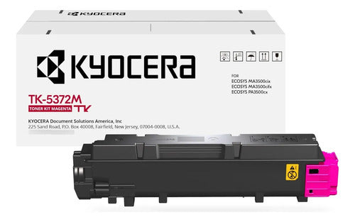 Tóner Kyocera Tk-5372m Rendimiento 5000 Páginas Color Magent Magenta