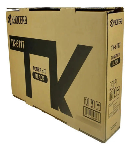 Tóner Kyocera Tk-6117 Negro 15,000 Páginas Negro