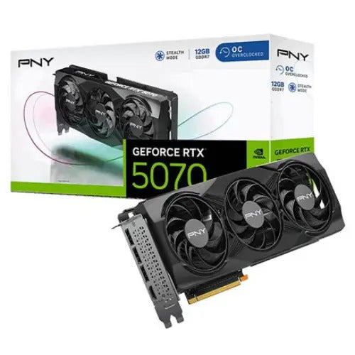 Tarjeta De Video Pny Nvidia Geforce Rtx 5070 Oc 12gb 192-bit