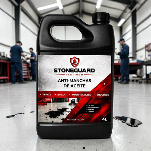 Stoneguard Endurecedor Acabado Brillante 4l Base Solvente