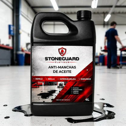 Stoneguard Endurecedor Acabado Brillante 4l Base Solvente