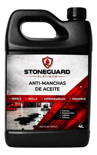 Stoneguard Endurecedor Acabado Brillante 4l Base Solvente