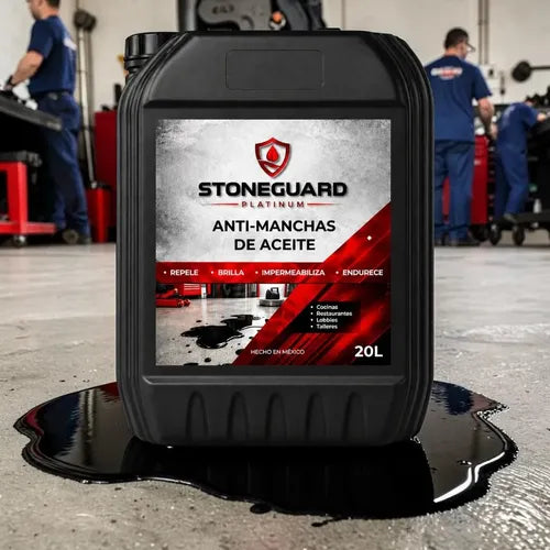 Stoneguard Endurecedor Acabado Brillante 20l Base Solvente