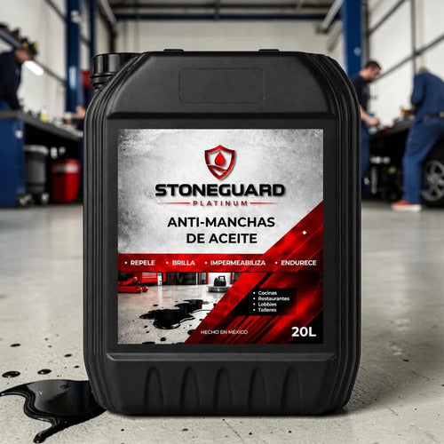 Stoneguard Endurecedor Acabado Brillante 20l Base Solvente