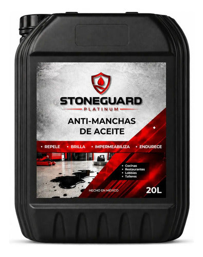 Stoneguard Endurecedor Acabado Brillante 20l Base Solvente