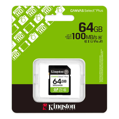Tarjeta De Memoria Sd Canvas Select Plus Gen3 64gb 100mb/s