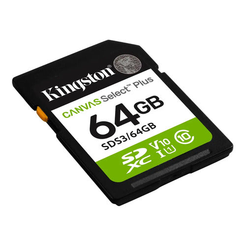 Tarjeta De Memoria Sd Canvas Select Plus Gen3 64gb 100mb/s