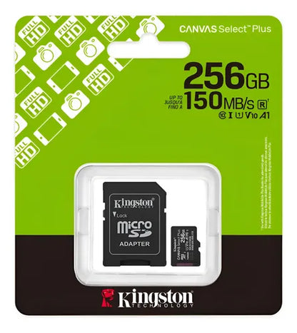 Tarjeta De Memoria Microsd Kingston 256gb Sdcs3/256gb