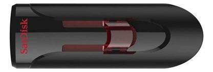 Memoria Usb Sandisk Cruzer Glide 64gb 3.0 Liso Negro Y Rojo Negro/rojo Liso