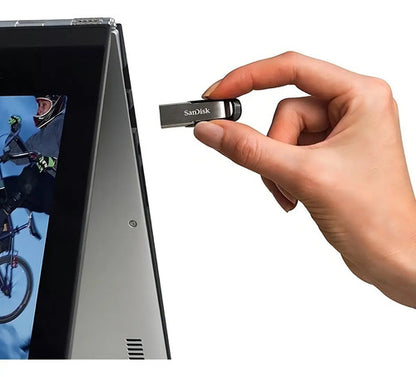 Memoria Usb Sandisk Ultra Flair 64gb 3.0 Plateado Y Negro Plateado/negro Liso