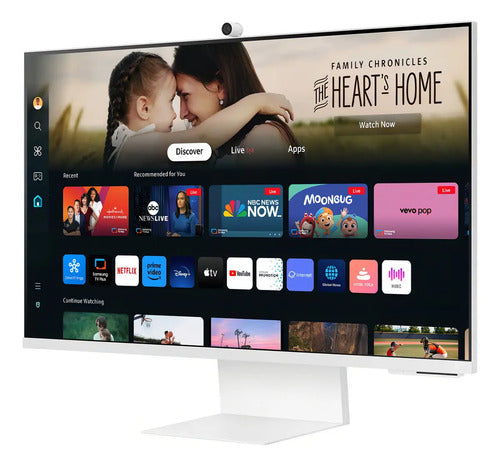 Monitor Samsung Smart M8, M80f, 32  4k-uhd Flat 60hz, 4ms Blanco