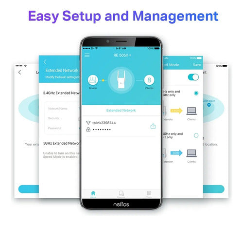 Extensor De Alcance, Access Poin, Sistema Wi-fi Mesh Tp-lin