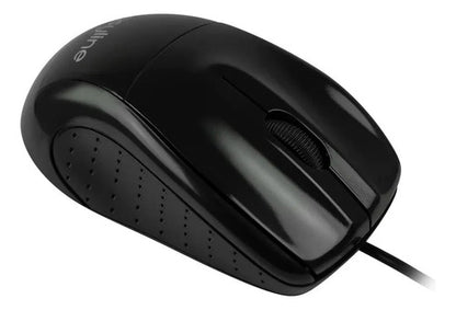 Mouse Alambrico Optico 1000 Dpi Conector El-993339 Negro