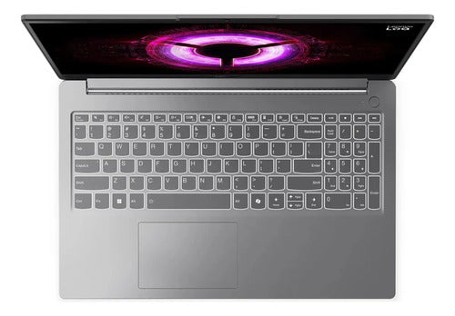 Laptop Lenovo Loq 15arp10e, 15.6  Fhd, 7 7735hs Rtx 4050 16g Gris