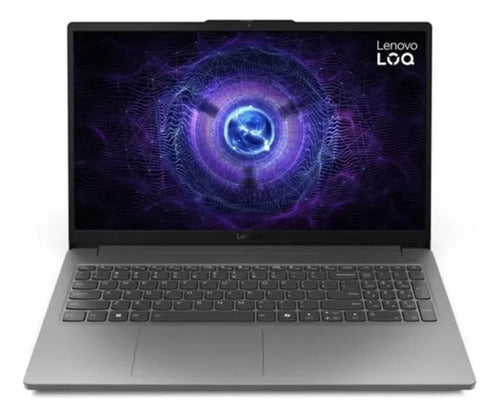 Laptop Lenovo Loq 15iax9e 15.6  Fhd I5-12450hx Rtx 3060 512g Gris