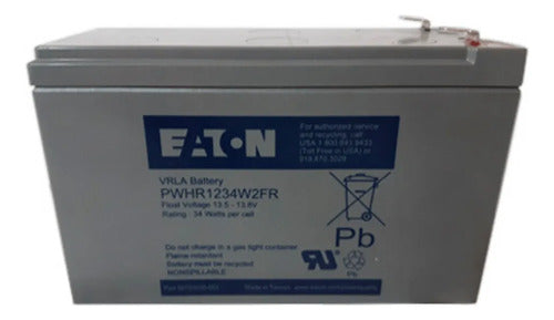 Batería Eaton 12v 9ah Ups Pwhr1234w2fr Powerware Respaldo