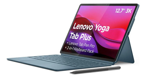Tablet Lenovo Yoga Tab Plus 12.7  2944x1840, 256gb, 16gb Ram Azul